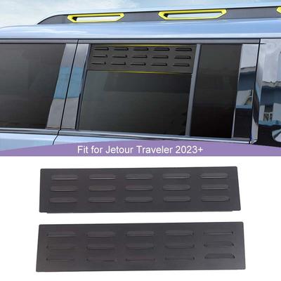Вентиляционная панель-жалюзи заднего стекла для Jetour Traveler 2023+ для Jetour Shanhai T2 2024+ 4-дверная версия Автомобильные аксессуары для экстерьера