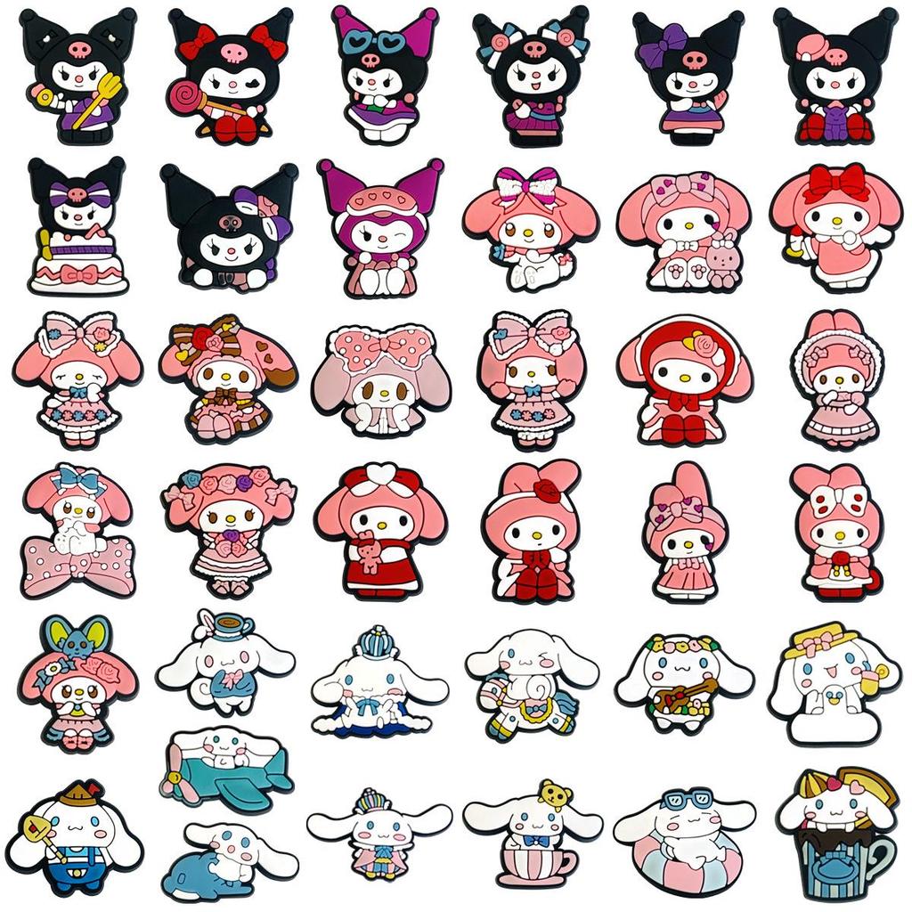 Cartoon Anime Shoe Decoration Buckle Set for Clogs – DIY Accessories