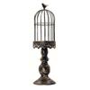 Iron Art Candlestick Ornaments Ambience Candle Holder Birdcage Home Decor Party Supplies