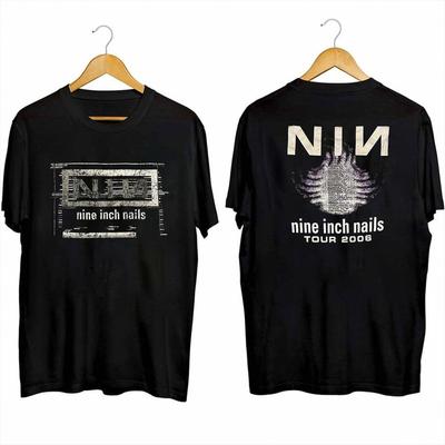 Новая Винтажная Футболка 2006 года Nine Inch Nails Тур Подарок Для Фанатов Унисекс S-5XL SS2119