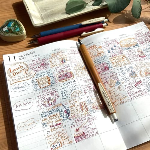 Zebra Ballpoint Pen Refill JF-0.3 Core Compatible with Sarasa Grand 6 Color Set P-RJF3-6C-AZ