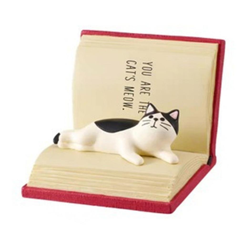 Мультяшный Тост Хлеб Форма Кошек Держатель для Смартфона Смолы Фигурка Новинка Кошки Настольные Аксессуары для Любителя Кошек Подарок