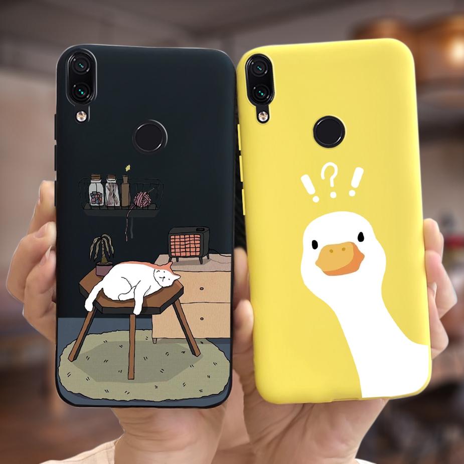 For Xiaomi Redmi Note 7 Case Note7 Pro Cute Cartoon Painted Phone Case For Xiaomi Redmi Note 7 Pro Redmi7 Back Cover Soft Bumper