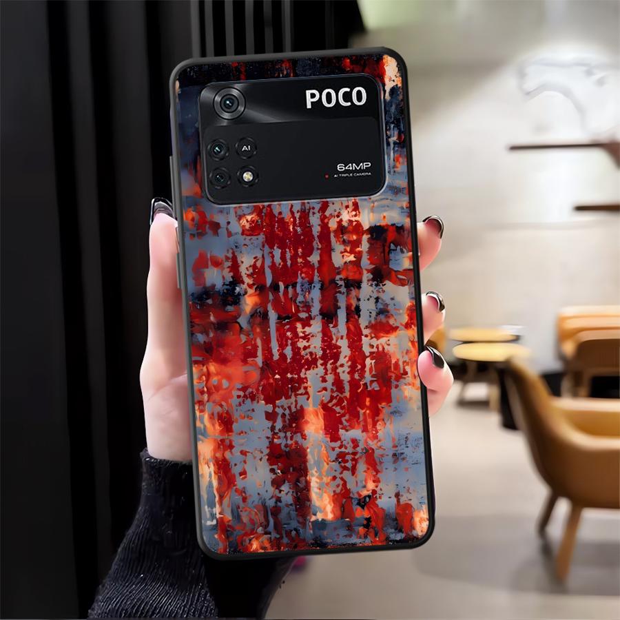 Чехол с ржавыми пятнами для Xiaomi Poco C51 F3 F4 F5 M5 X3 X4 X5 C65 C50 M3 M4 Pro Funda Чехол для телефона