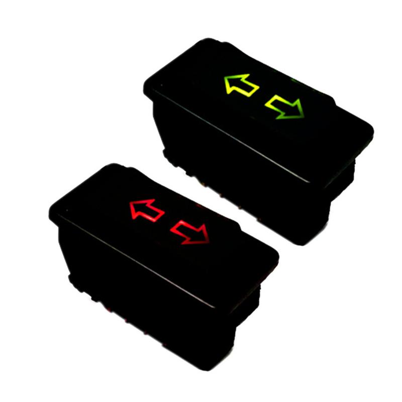 5-контактный 12-24 В автомобильный выключатель стеклоподъемника с лампой автоматические электрические выключатели стеклоподъемников кнопки принадлежности для интерьера транспортных средств