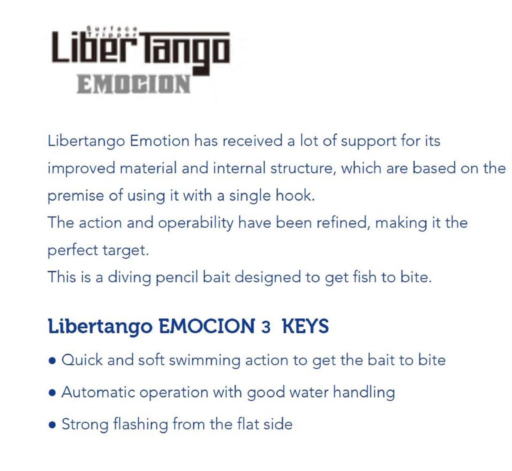 Fish Trippers Village Liber Tango 220 мм 115 граммов плавающая приманка 01 (2305)