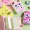 Cat Face Mini Notebooks Kawaii Keyring Notepad Sketchbook Girl Tiny Sketchbook  Daily Notes