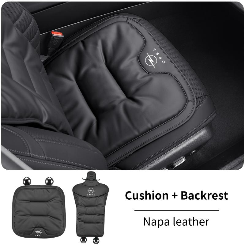 CII1 Car Seat Velvet Cushion Leather Backrest Seat Cover Accessories For Opel Astra Insignia Corsa Zafira Meriva Mokka Vectra Vivaro