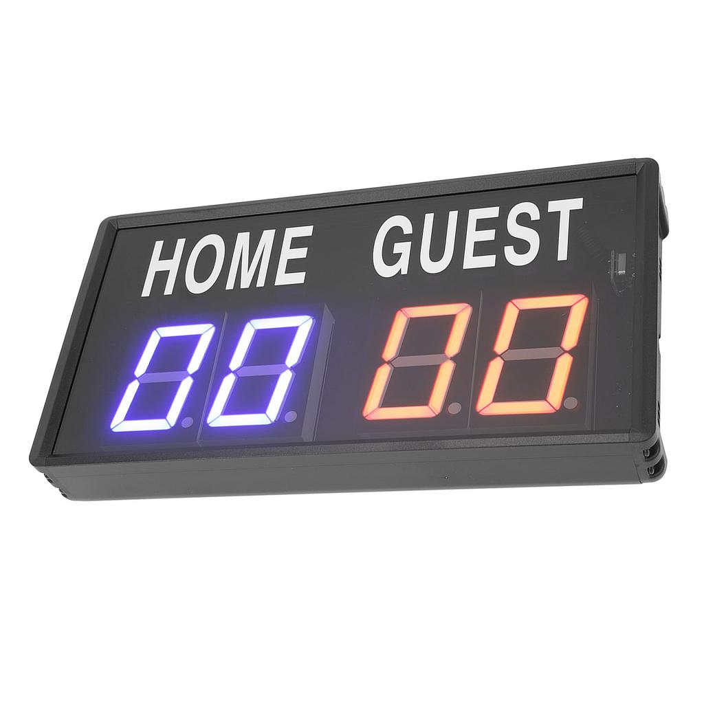 Electronic Scoreboard Aluminum Alloy Remote Control 100?240V Digital Tabletop Scoreboard for