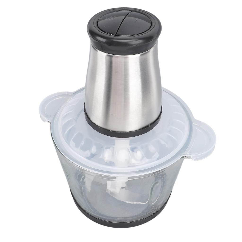 Electric Food Processor with 300W Motor 3L SUS Electric Food Chopper for Meat Vegetable Fruit Nut