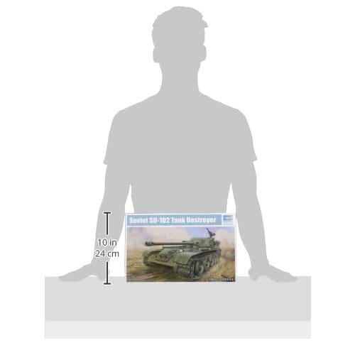 Trumpeter 1/35 Soviet Army SU-102 Self-Propelled Gun Plastic Model 09570