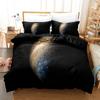 3D Цифровой, Планета, Космос, Земля, Постельное белье Комплект из четырех предметов Комплект из трех предметов простыней