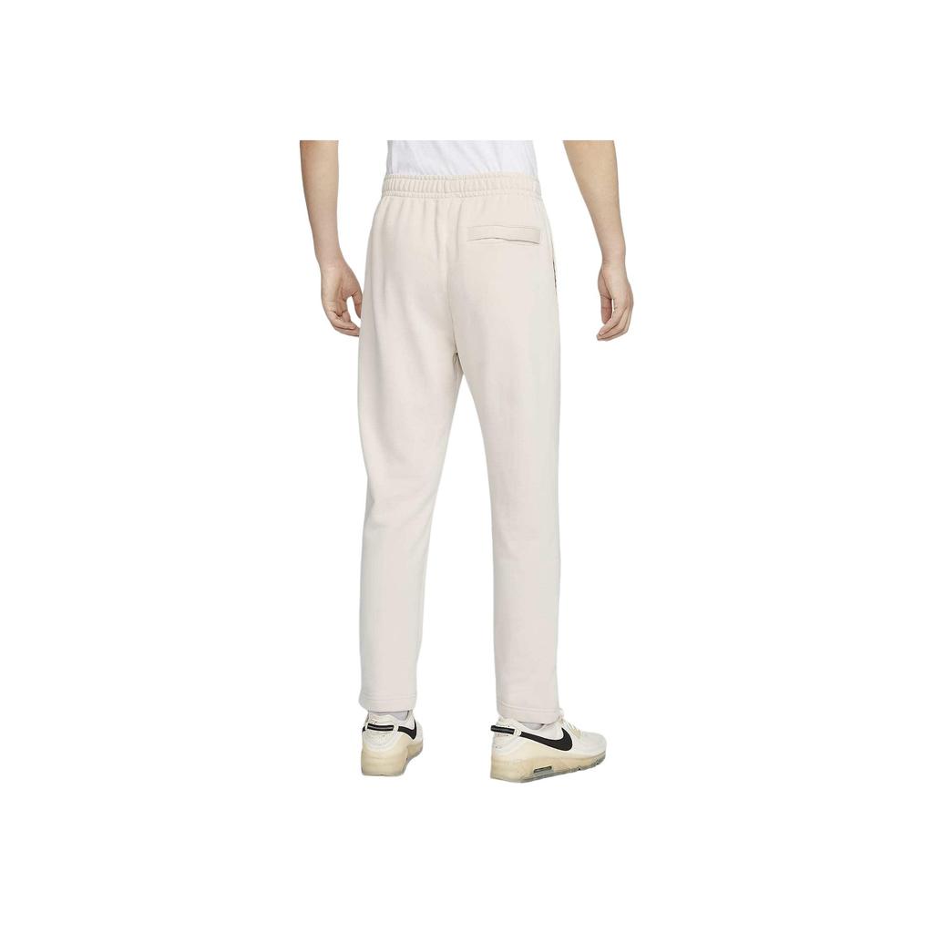 Nike Спортивные клубные однотонные мягкие удобные универсальные прямые повседневные брюки мужские низы светло-красно-коричневые белые BV2714-104