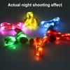 1 Pair LED Nylon Shoelaces Light Up Glow In The Dark Shoelaces for Party Dancing Skating Night Events Footwear Accessory
