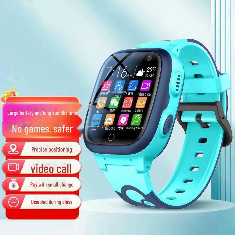 Детские умные часы 5G с GPS, видеозвонками, WiFi, платежами и ОС Android