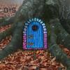Garden Tree Fairy Door Decoration Outdoor Miniature Wooden Elf Door Ornament Fairytale World Tiny House Door Figurine Statue Sculpture Fairy Garden