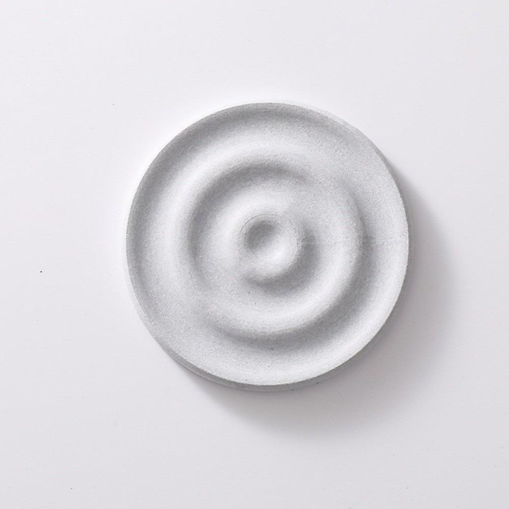 Бытовая 10x10 см Диатомовая Земля Коврик Влагопоглощающий Противоскользящий Влагопоглощающий Коврик Декоративный Практичный Поддон для Раковины Столешница