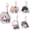 Danganronpa Двусторонний Акриловый Брелок Коллекция Фанатов Аниме Игровые Фигурки Нанами ЧиаКи Нагито Комаэда Подвеска Милый Брелок