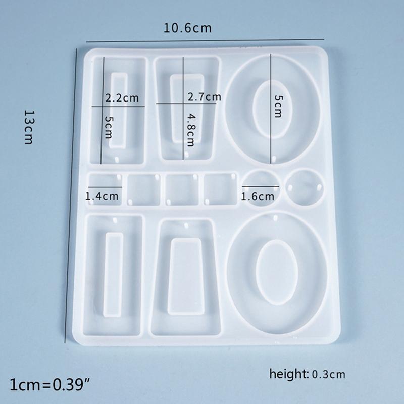 Силиконовые серьги подвеска ювелирные изделия смола форма литье инструмент для самостоятельного изготовления эпоксидной смолы