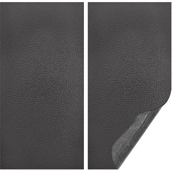 2PCS Leather Repair Patch Tape, Vinyl Patch, 4 x 8 Inches PU Vinyl Repair Patches for Car Upholstery Seat, Self Adhesive Leather Repair Patches for