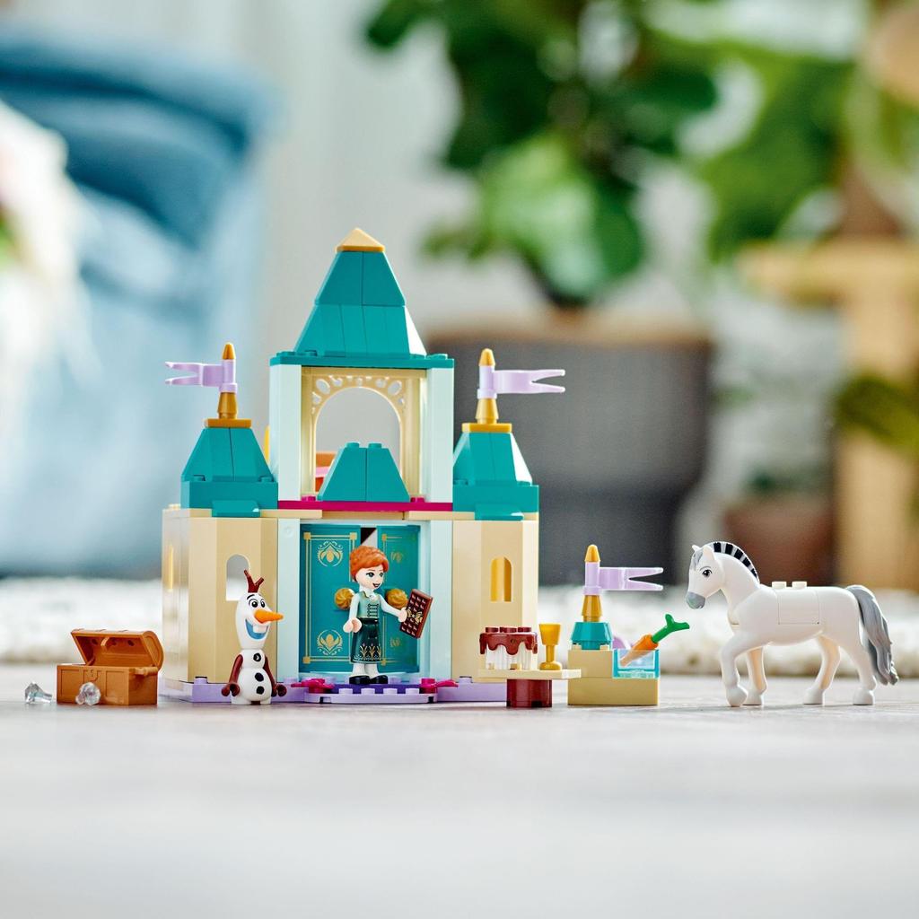 LEGO Disney Princess Анна и Веселый Замок Олафа 43204, Игрушка, Строительные блоки, Подарок, Замок, Принцесса, Для девочек, Возраст 4 года и старше