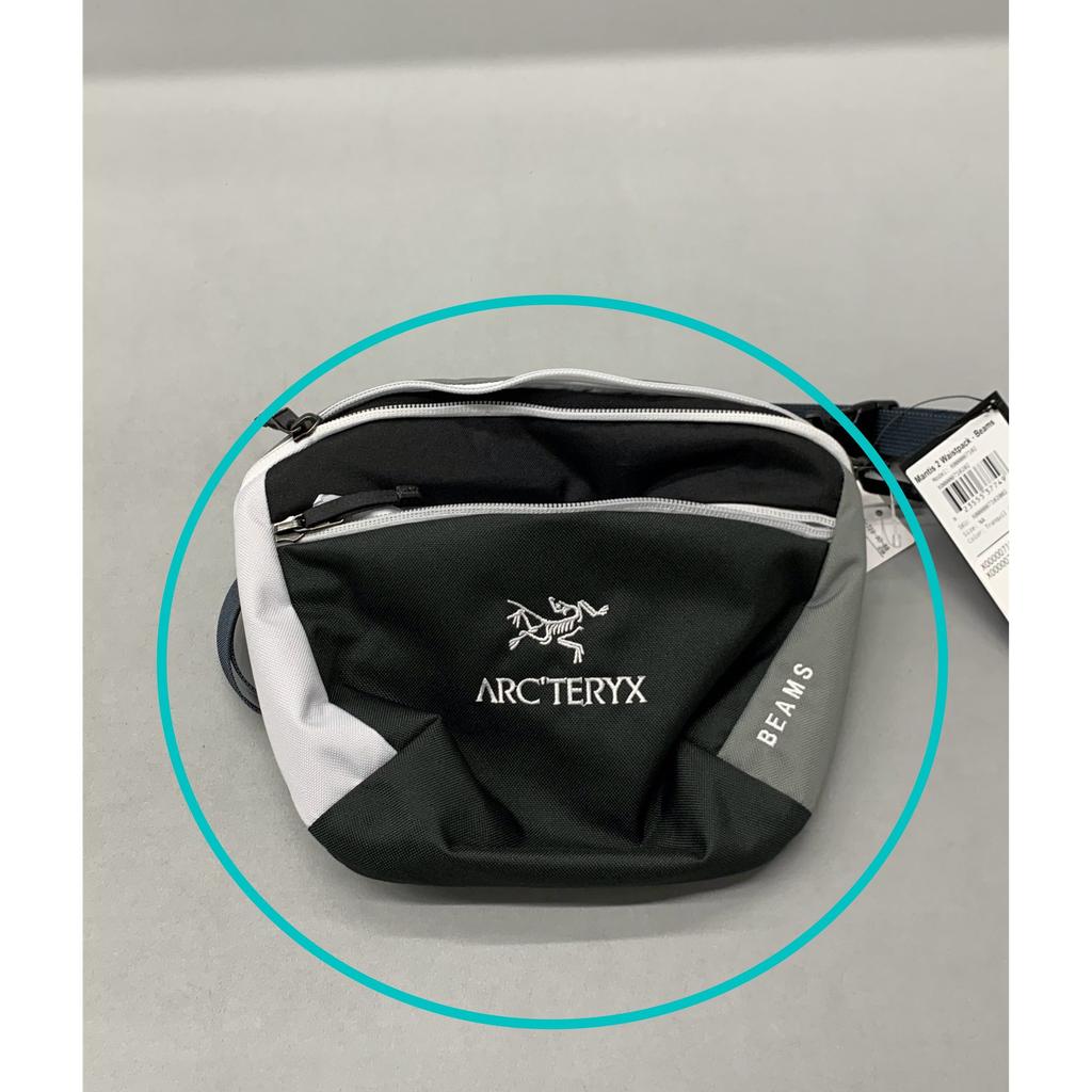 Pre-owned Arcteryx x BEAMS 2.5L Mantis 2 Logo L08026100-ARCxBEAMS-White-P26104663625087
