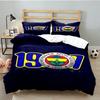 Fenerbahçe Crest Design 3PCS Bedding set,Ideal for 1pc Duvet Cover And 2pcs Pillowcases Perfect for Fan gift,Ideal for Bedroom, Dormitory