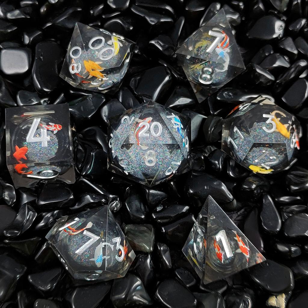 D&D Liquid Flow Core Dice Dungeon and Dragon Pathfinder Ролевые игры Игрушка