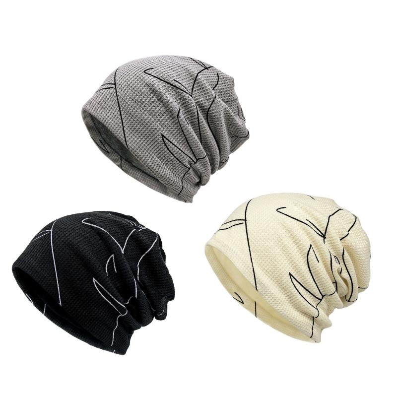 Women Fashion Skull Hat with Sun Protection and Warm Comfortable Turban Hat for Outdoor Activity and Travel Essential