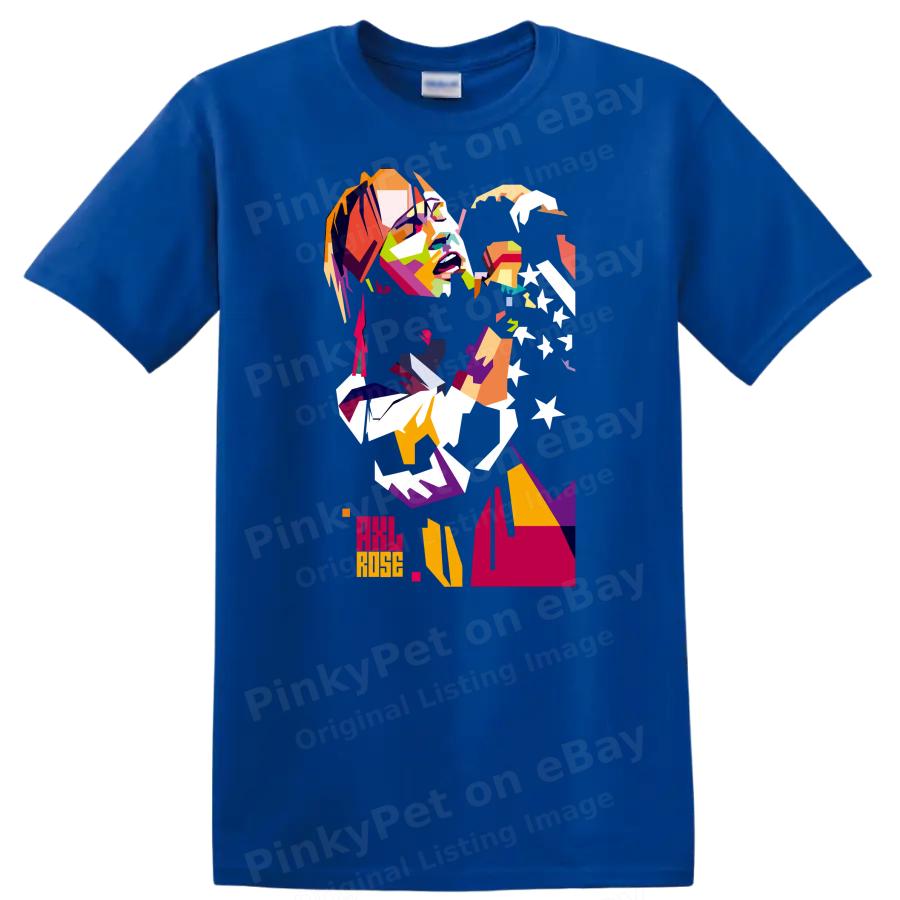 Abstract Art Portrait T Shirt Colorful Graphic Design Unique Tee