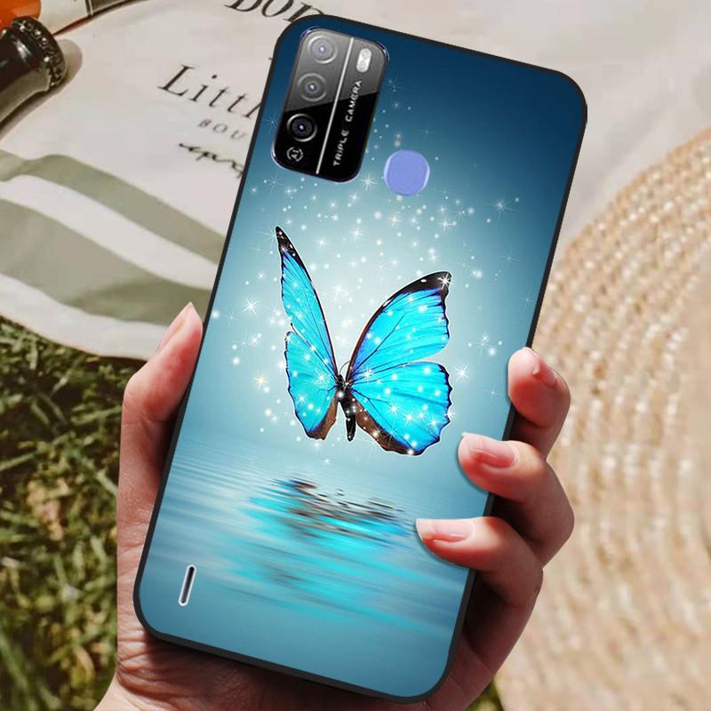Для Itel Vision 1 Pro Чехол Мягкий Силикон Funda ТПУ Задняя Крышка для Itel Vision 1 Plus Чехлы для Телефона бампер Vision1 P36 Play Coque