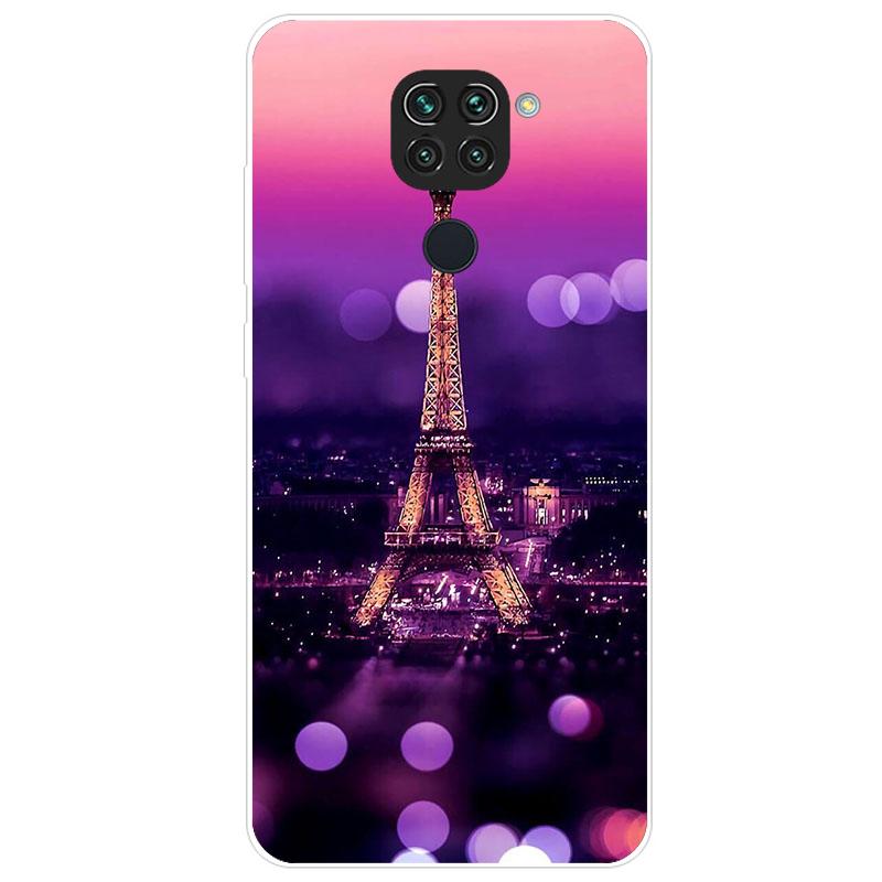 Чехол для телефона Xiaomi Redmi Note 9 Чехол 6.53;' Мягкий силиконовый чехол-накладка из ТПУ для Xiaomi Redmi Note 9, чехол-накладка Fundas Para