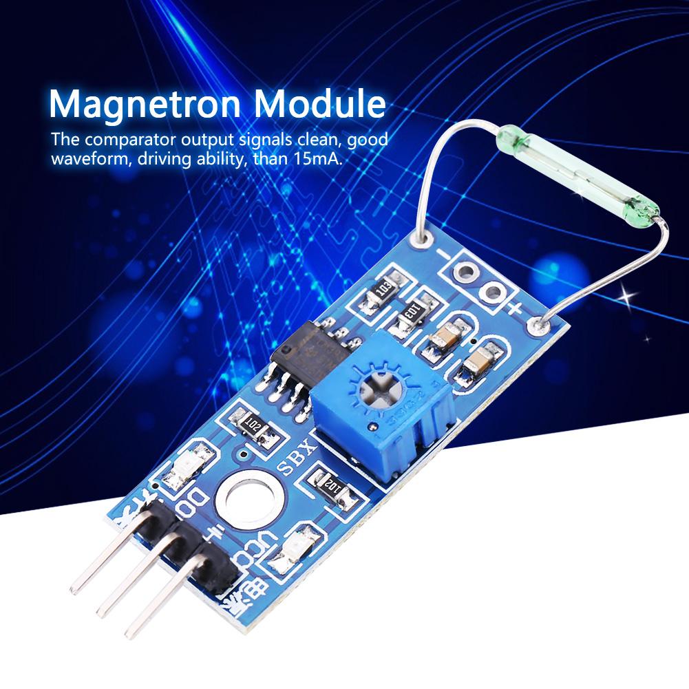 4pcs   Sensor Module Magnetic   Kit Normally Open LM393 Comparator for Easy Installation