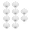10Pcs Toilet Kidney Stone Collector Plastic Mesh Filter Kidney Stone Strainer Funnel Calculi