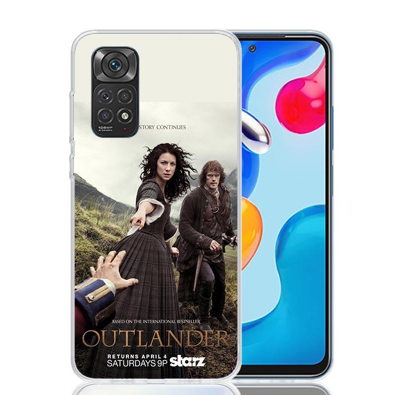 Outlander TV Phone Case For Xiaomi Redmi Note 13 14 15 Pro Plus 12S 12 14S 11S 11E 10 10S 11 11T 5G 4G Cover Coque Redmi Note 13
