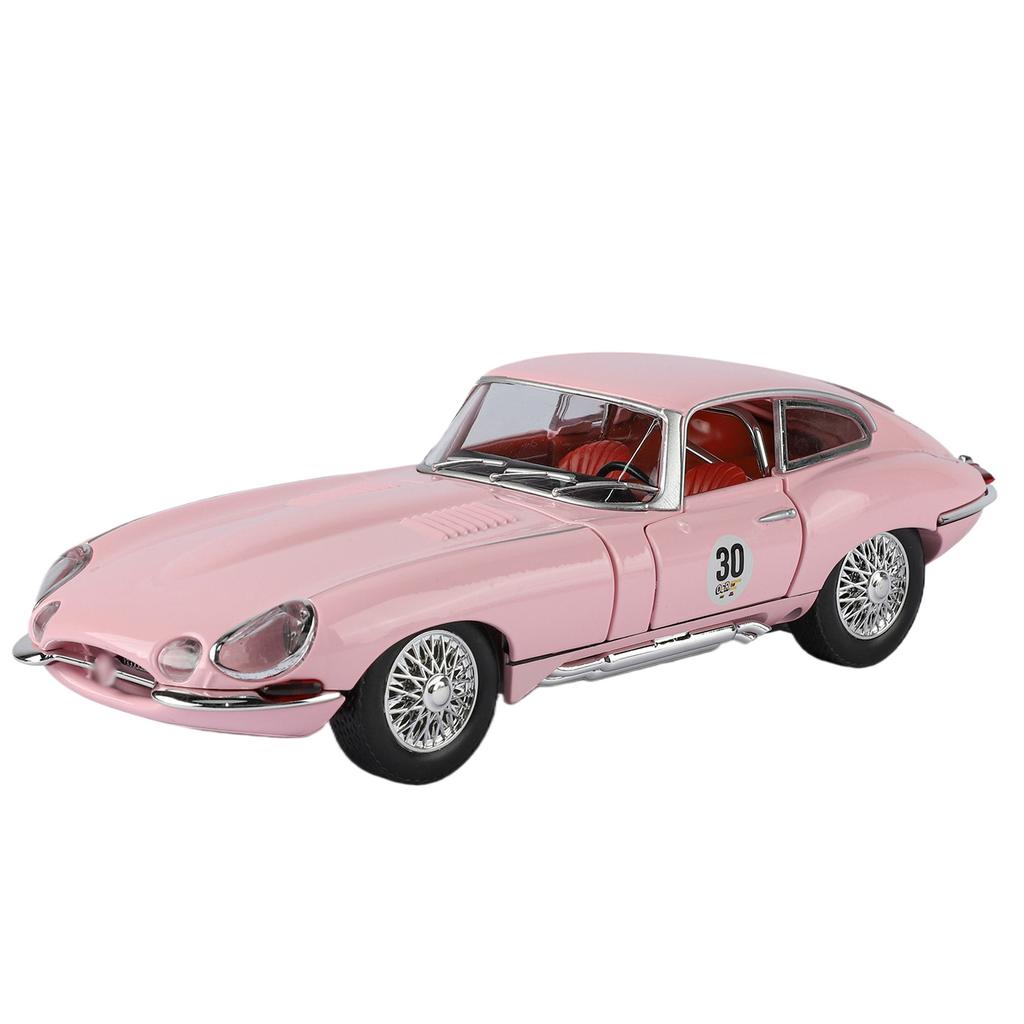 НОВЫЙ 1/24 Модель автомобиля из сплава Jaguar E-Type Звук и свет Инерционный Детская игрушка Предметы коллекционирования Подарок на день рождения
