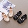 Кожаная обувь для девочек Весна и Осень Новые Туфли на мягкой подошве в британском стиле для детей Туфли принцессы в стиле Лолита для девочек Трендовые