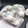 Натуральный Кварцевый Кластер Кристаллическое Сердце Яйцо Целебные Камни Кристаллическое Сердце Для Декора