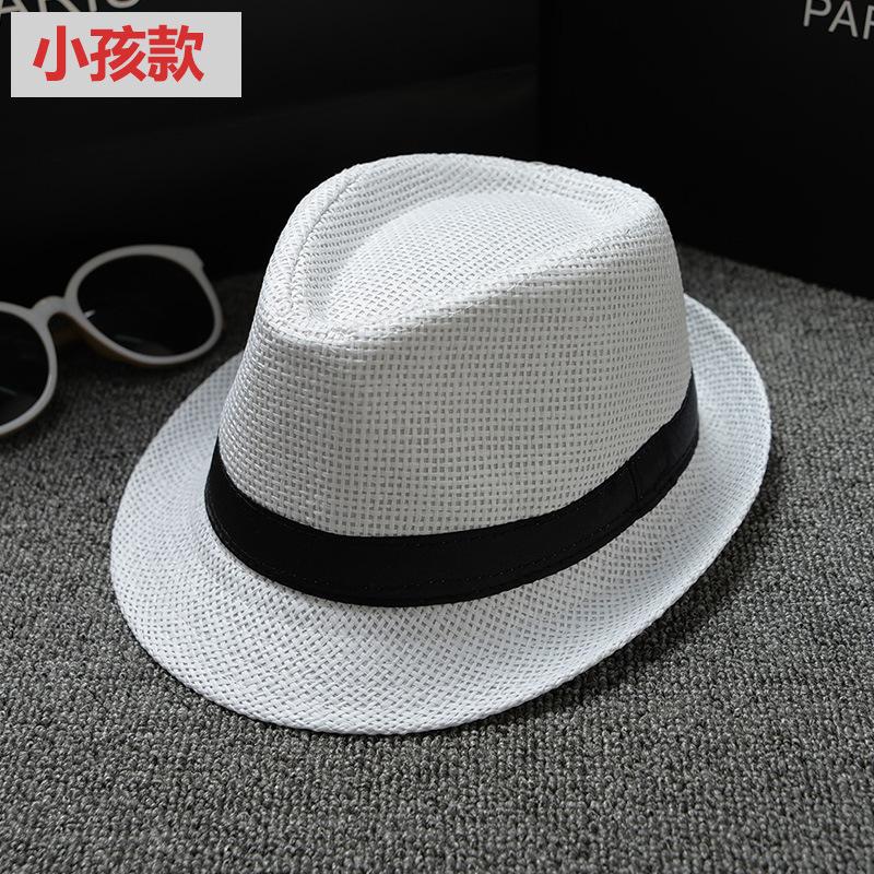 [Papyrus] Parent-Child Model, Panama Solid Color Jazz Hat, Children'S British Top Hat, Male And Female Couples Model