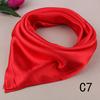 Pure Silk Scarf Female Occupation In Autumn and Winter Dance Small Decorative Scarves