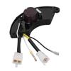 Generator Voltage Regulator 3 Phase 8 Wires ABS Half Moon Style Automatic Voltage Regulator with