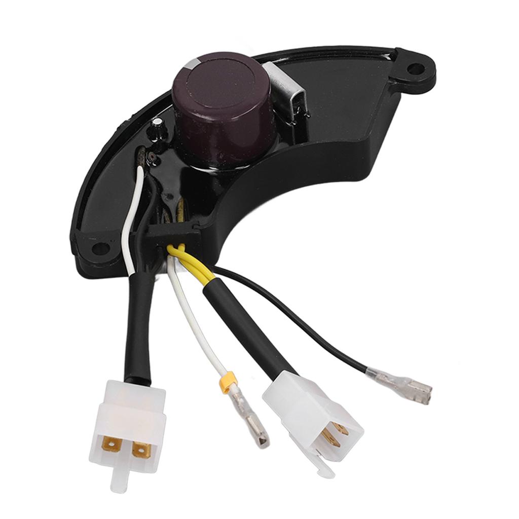 Generator Voltage Regulator 3 Phase 8 Wires ABS Half Moon Style Automatic Voltage Regulator with