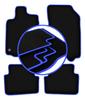 Автомобильные коврики CARLUX-BLUE для: Renault Laguna II универсал, лифтбек (2001-2007 гг.)