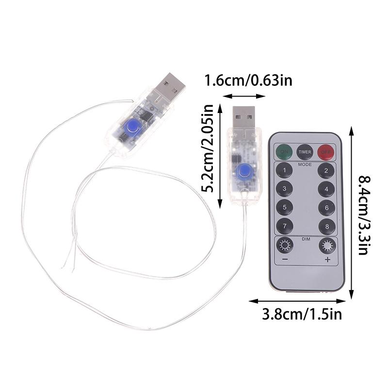 4.5V светодиодные полосы света пульт дистанционного управления USB печатная плата рождественское домашнее вечернее освещение декоративное оборудование светодиодный пульт дистанционного управления