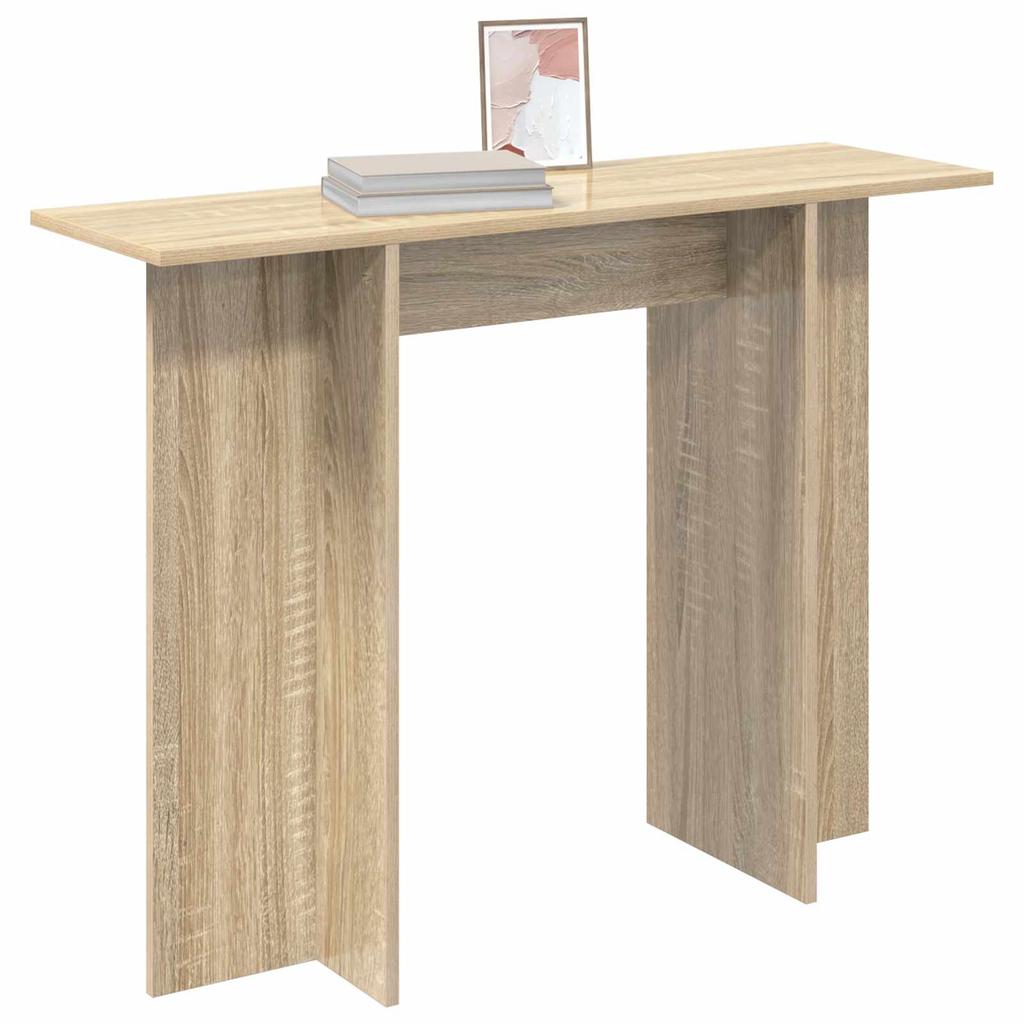 Console Table Sonoma Oak 100 x 30 x 75 cm Engineered Wood