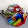 1pc Mario Adventure Automatic Open/Close Folding Umbrella, Windproof 8 Rib Construction, Lightweight Travel Umbrella,0903224