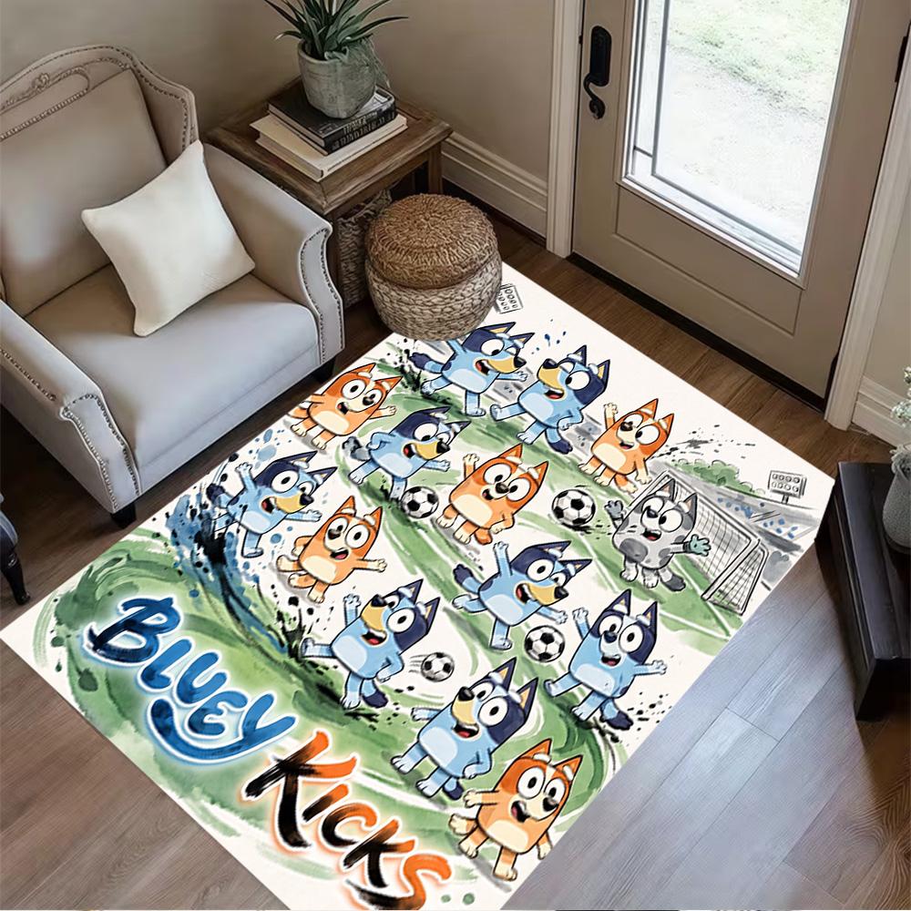 Christmas Adventure Pencilmates Personalized Name Floor Rug Office Rug Suitable for Bedrooms Outdoor Decorate room Dining Room Antislip Carpet