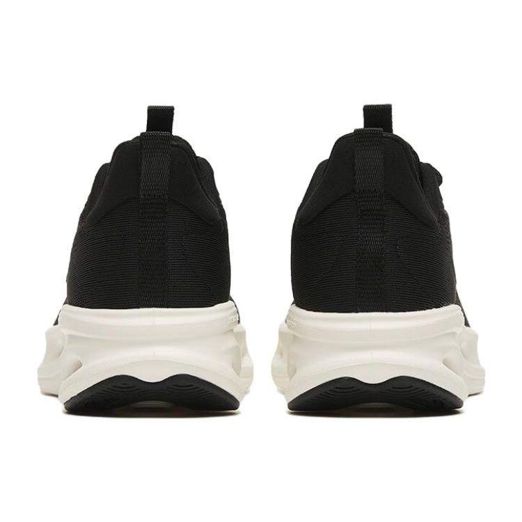 Anta Energy Ring Non-Slip Wear-Resistant Lightweight Low-Top Running Shoes Women Sneaker Black White 122315575-7