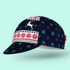 Bellow Cyclist Christmas Cycling Medium Cap,