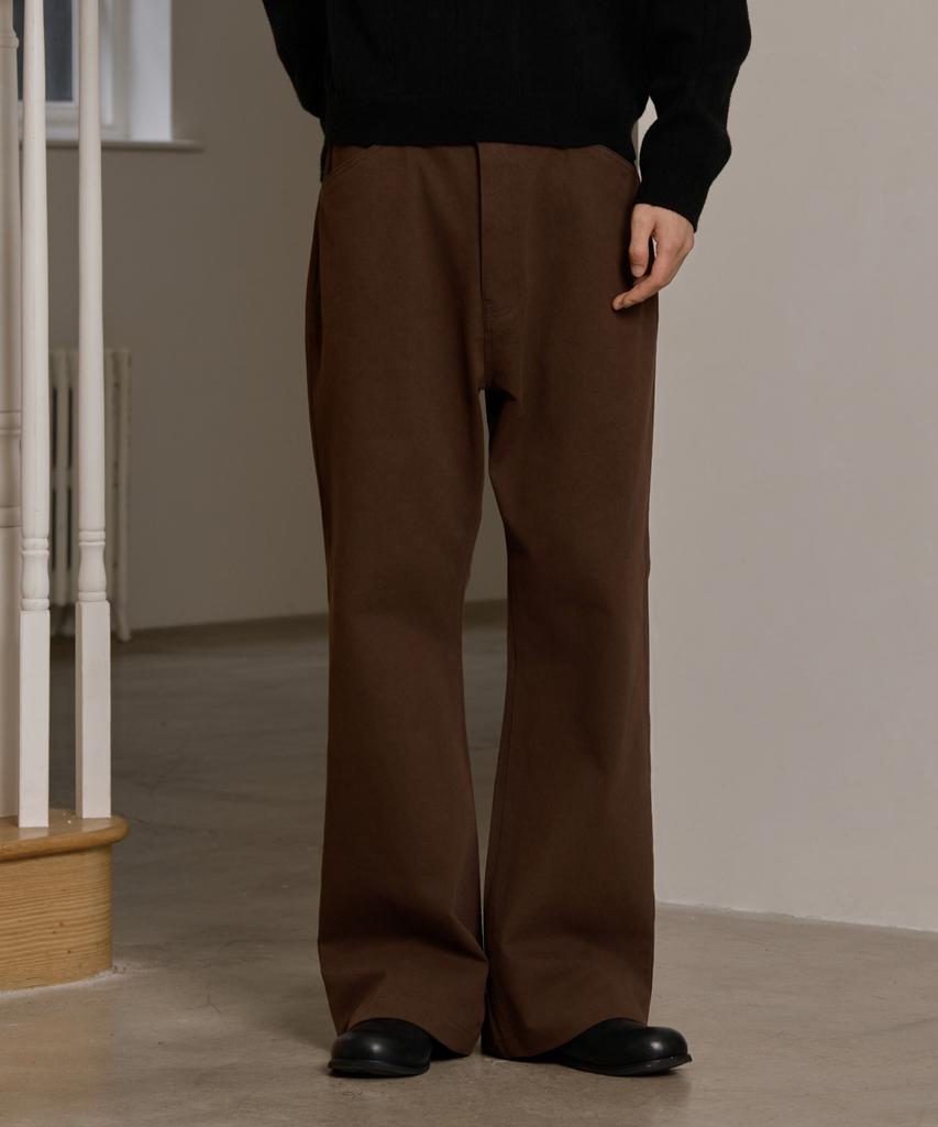 HYOJI Fw Semi-Flare Cation Pants (5 Colors)